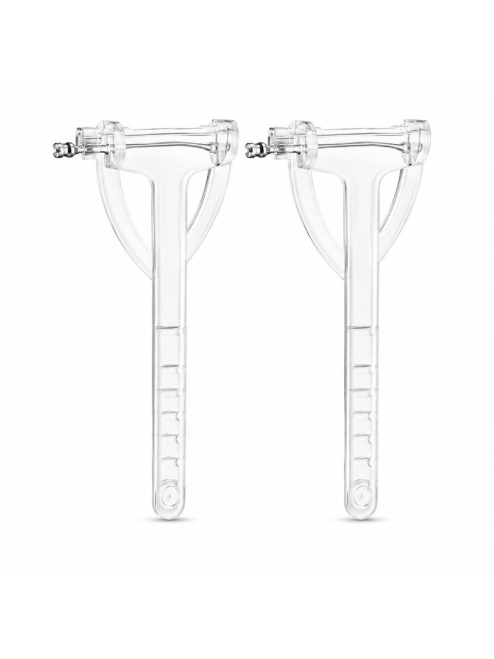 Clear Boutonniere Pins Set of 2 Floral Holders